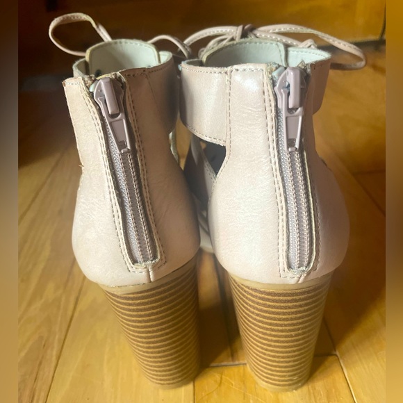 Rampage Lace Up Heels - Picture 4 of 6